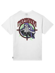 T-shirt Triangle Shooter PROPAGANDA Uomo - Bianco