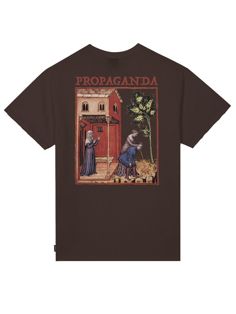 T-shirt Puke PROPAGANDA Uomo - Marrone