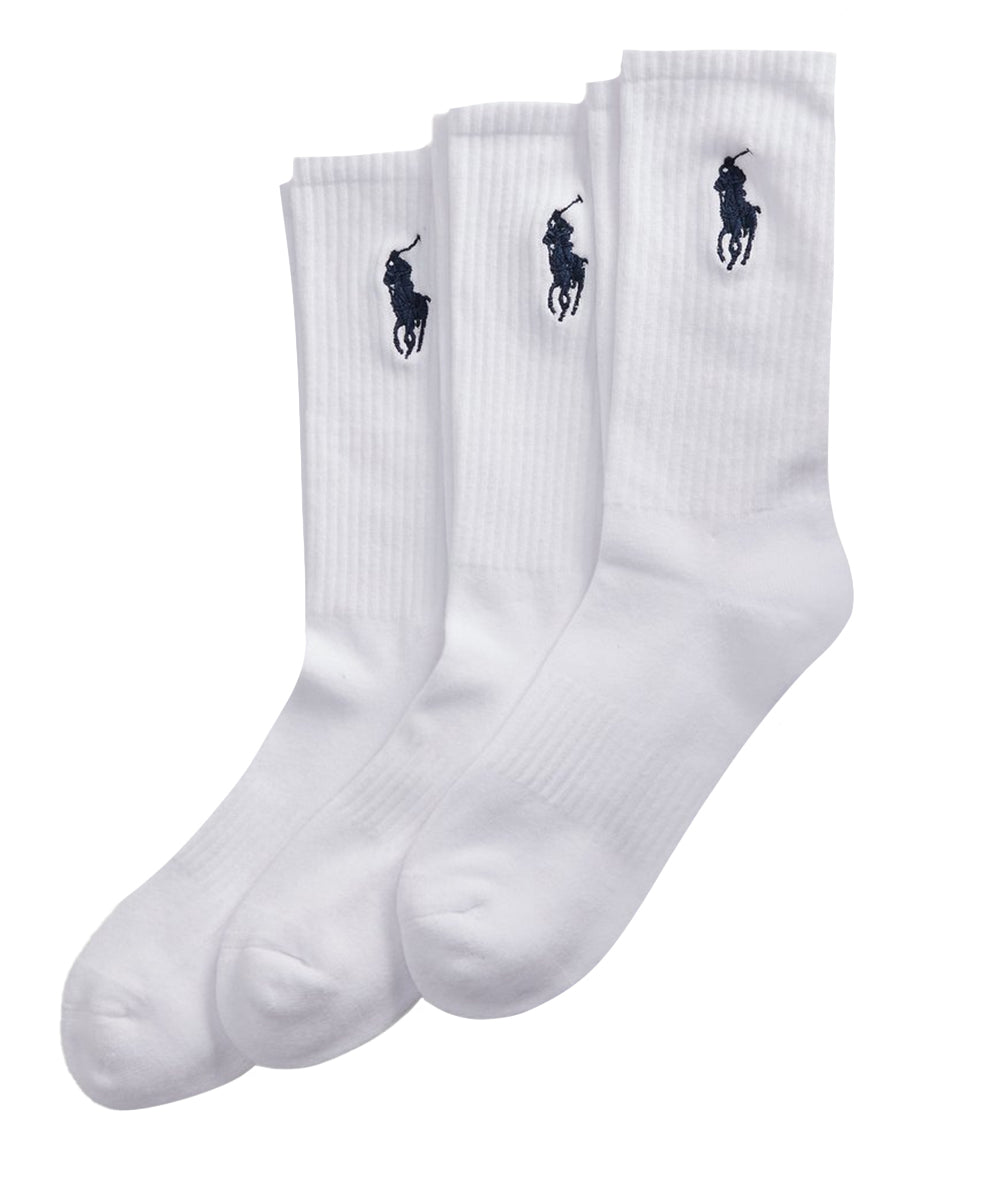 Calzini Confezione 3 Paia RALPH LAUREN Uomo - Bianco