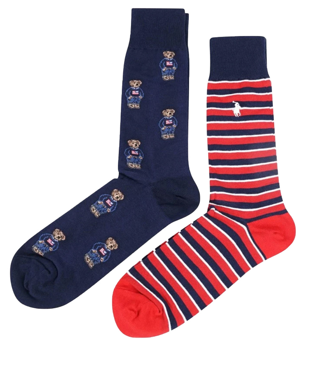 Calzini Confezione 2 Paia RALPH LAUREN Uomo - Multicolore