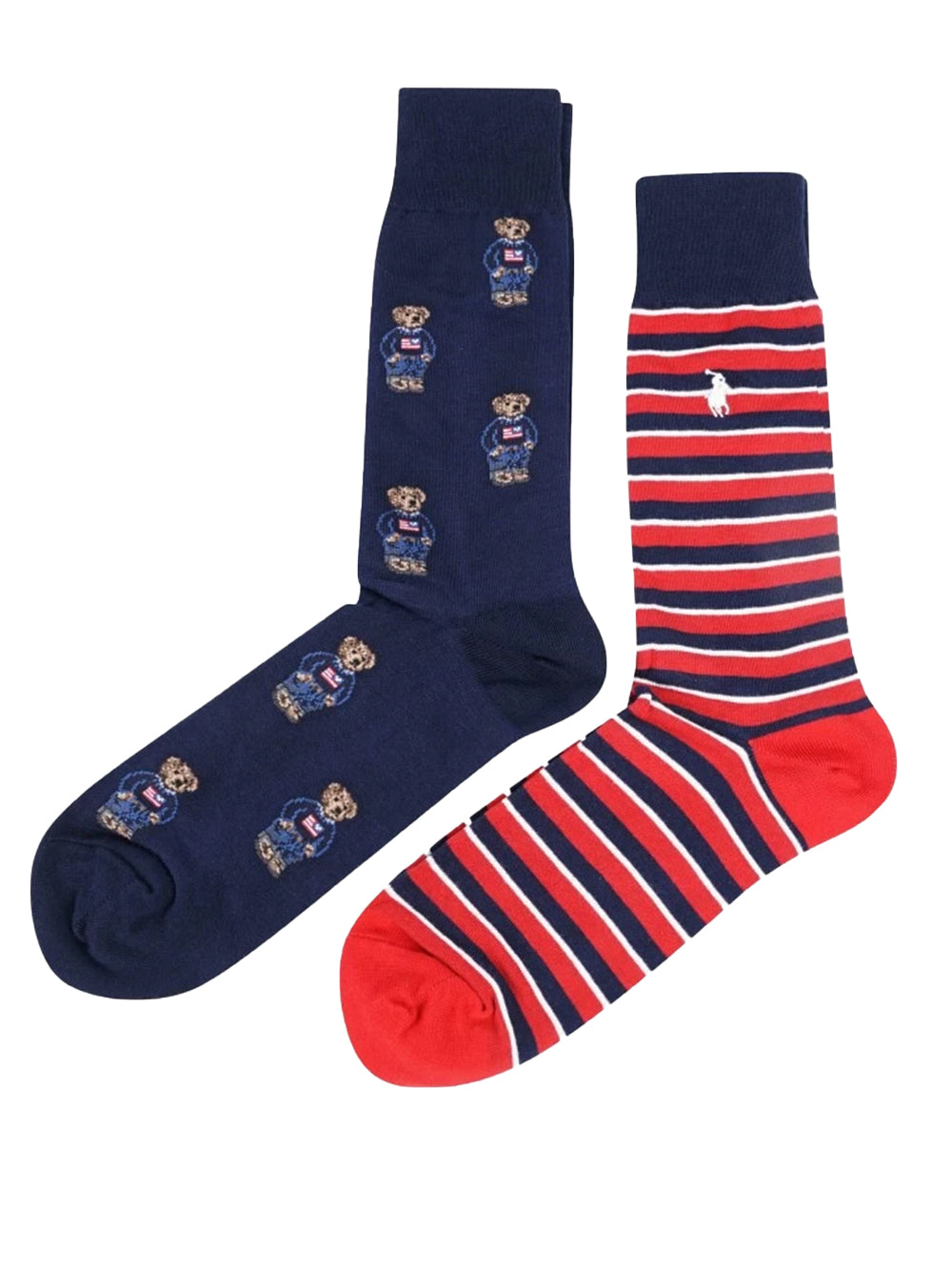 Calzini Confezione 2 Paia RALPH LAUREN Uomo - Multicolore