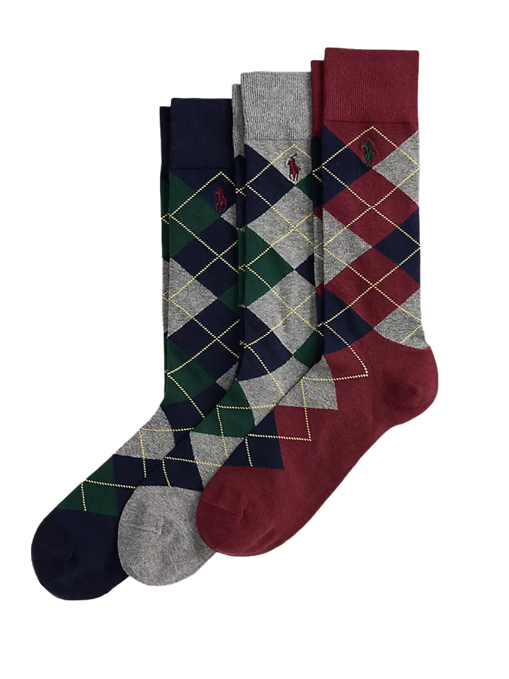 Calzini Confezione 3 Paia RALPH LAUREN Uomo - Blue