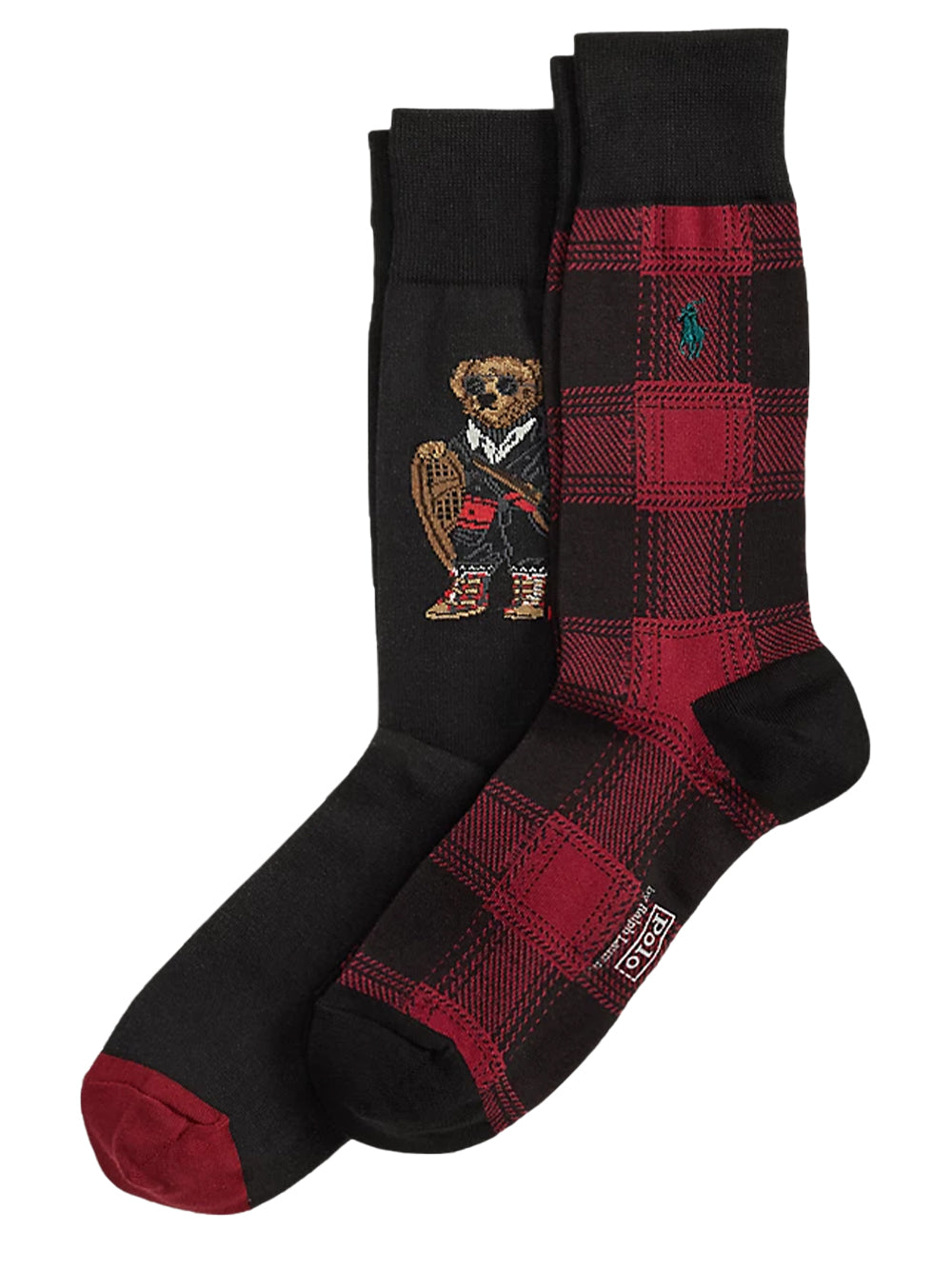 Calzini Confezione 2 Paia RALPH LAUREN Uomo - Nero