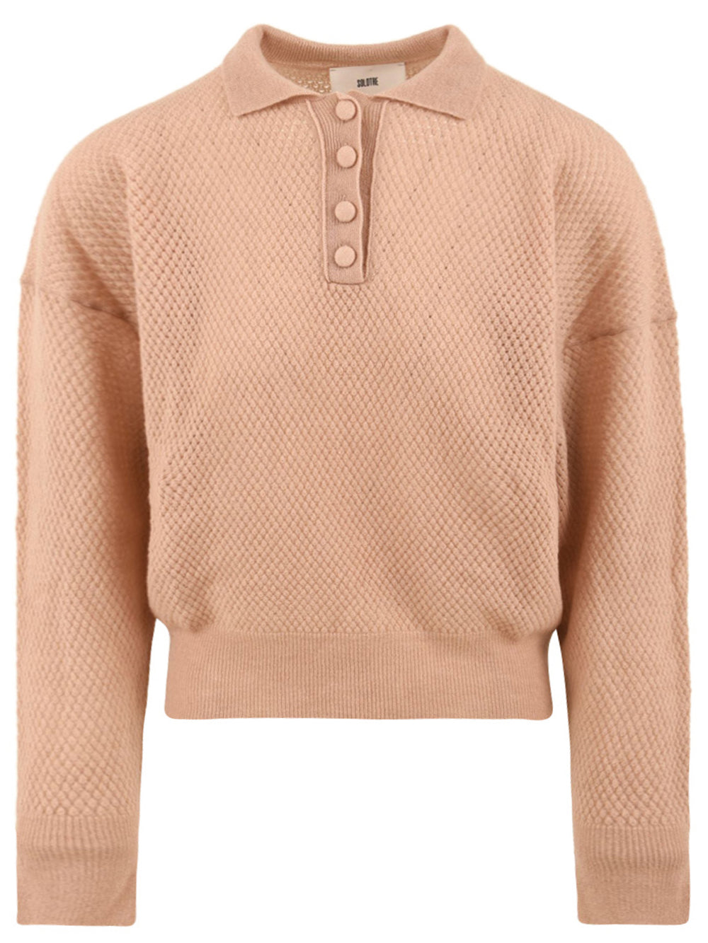 Polo maniche lunghe SOLOTRE Donna - Rosa