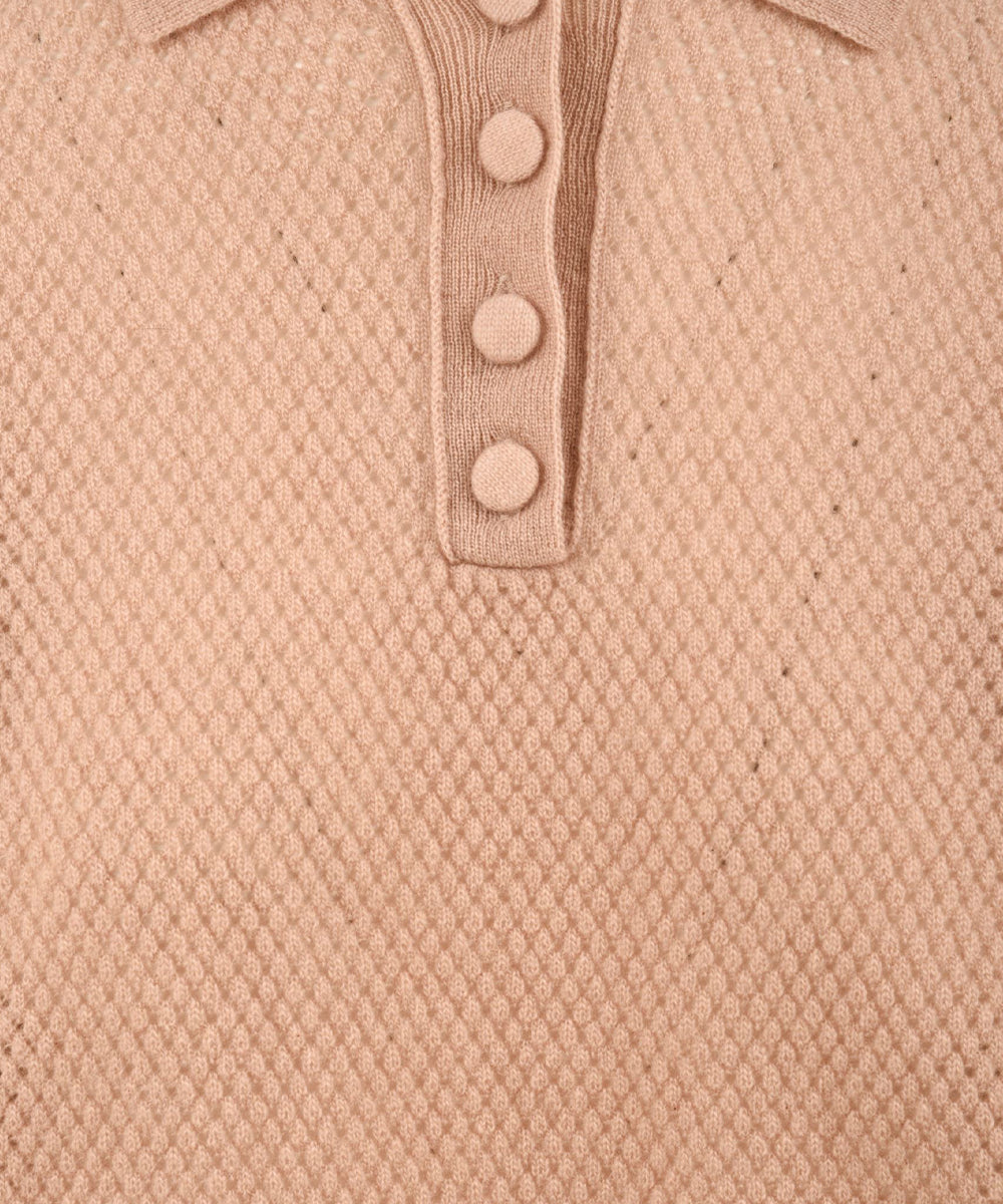 Polo maniche lunghe SOLOTRE Donna - Rosa