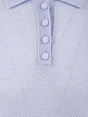 Polo maniche lunghe SOLOTRE Donna - Blue