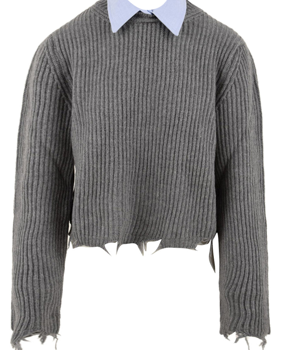 Maglione SOLOTRE Donna - Grigio