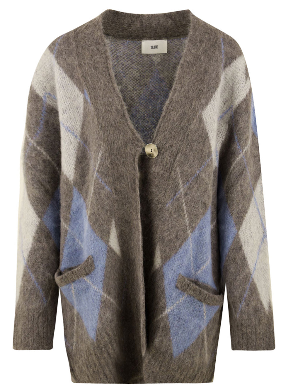 Cardigan SOLOTRE Donna - Grigio