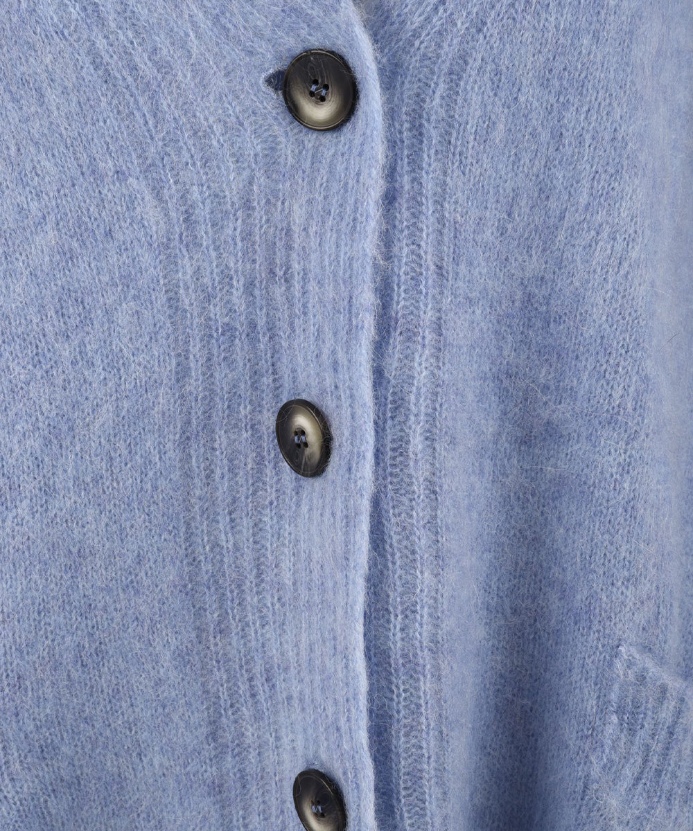 Cardigan SOLOTRE Donna - Blue