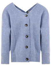 Cardigan SOLOTRE Donna - Blue