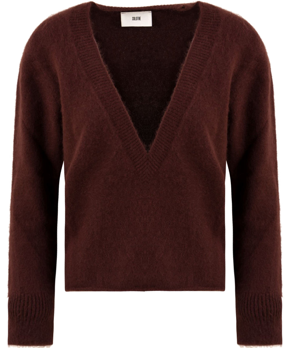 Maglione SOLOTRE Donna - Marrone