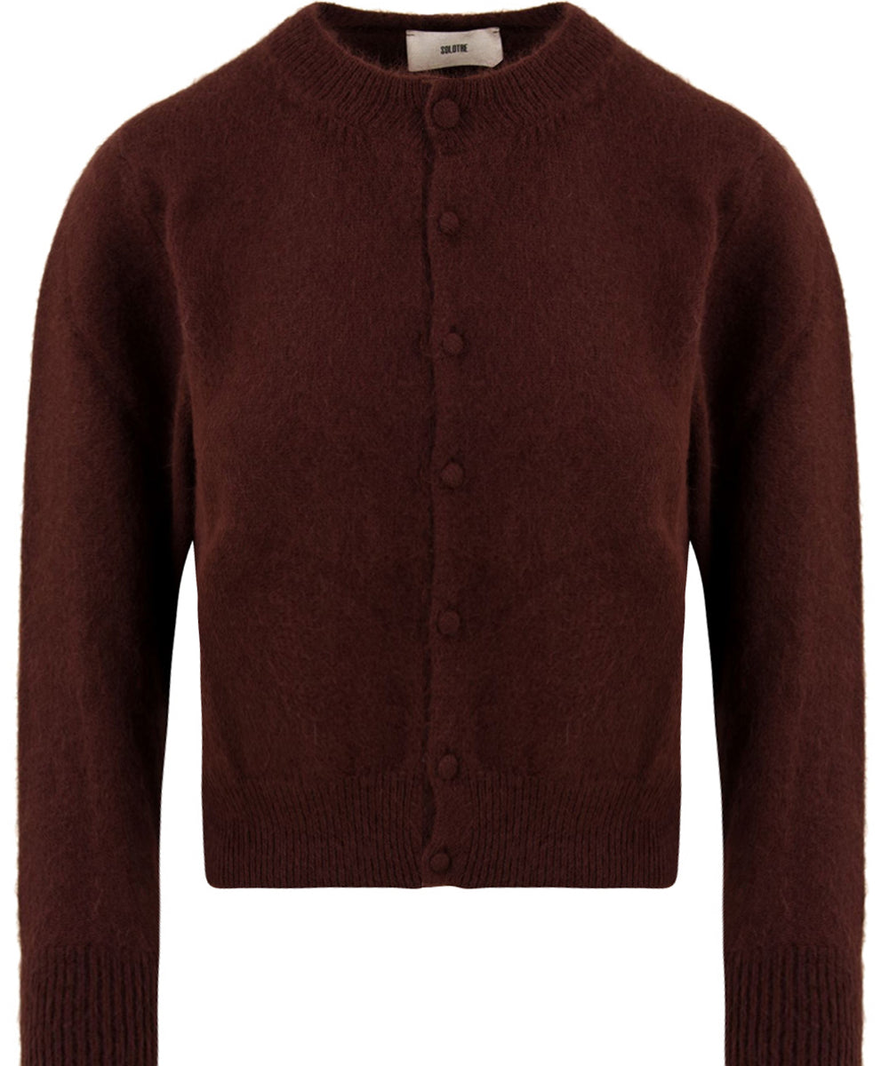 Cardigan SOLOTRE Donna - Marrone