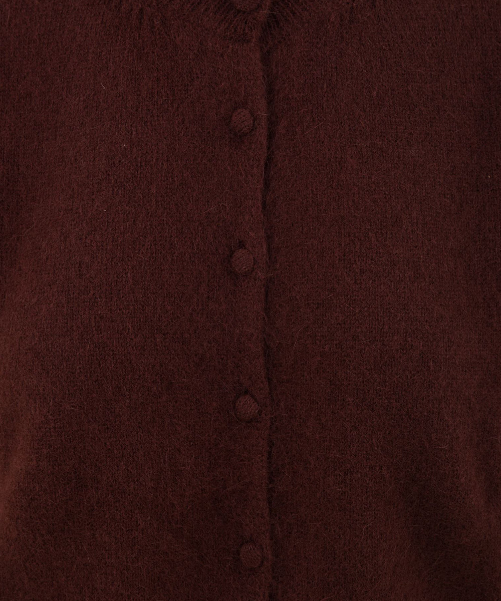 Cardigan SOLOTRE Donna - Marrone