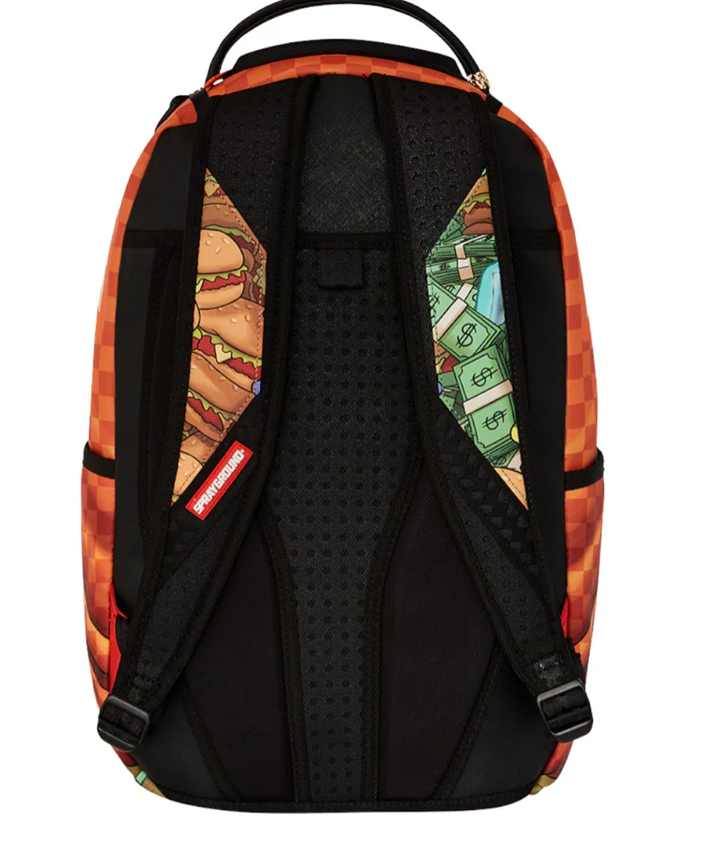 Zaino Money Up For Krabs SPRAYGROUND Unisex - Arancione