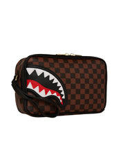 Beauty case Sawtooth Sharks In Paris Sprayground Unisex - Marrone