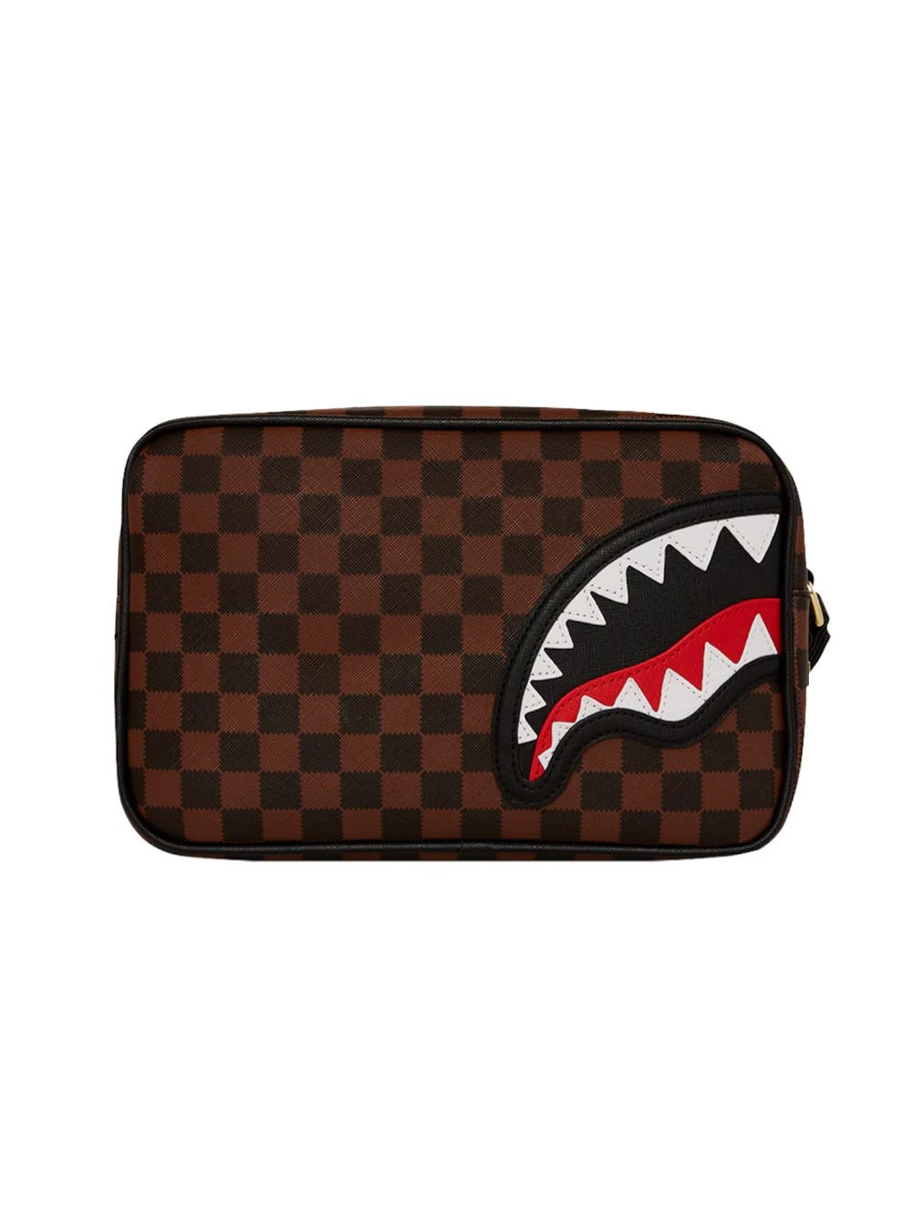 Beauty case Sawtooth Sharks In Paris Sprayground Unisex - Marrone