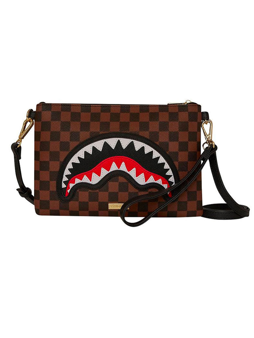 Pochette Sawtooth Sharks In Paris Sprayground Unisex - Marrone