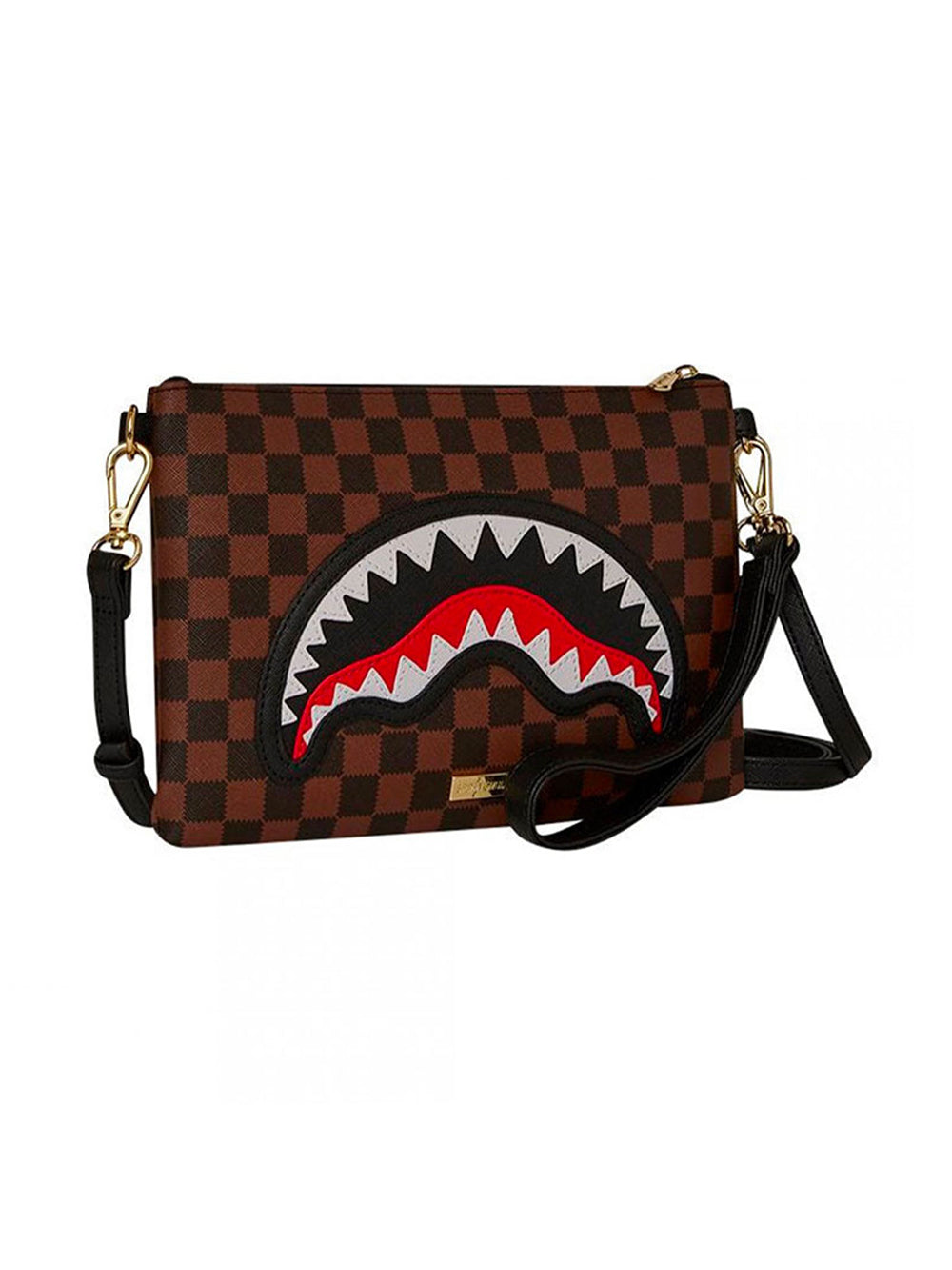 Pochette Sawtooth Sharks In Paris Sprayground Unisex - Marrone
