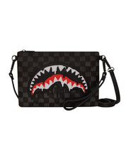 Pochette Dripping Sharks In Paris Sprayground Unisex - Nero