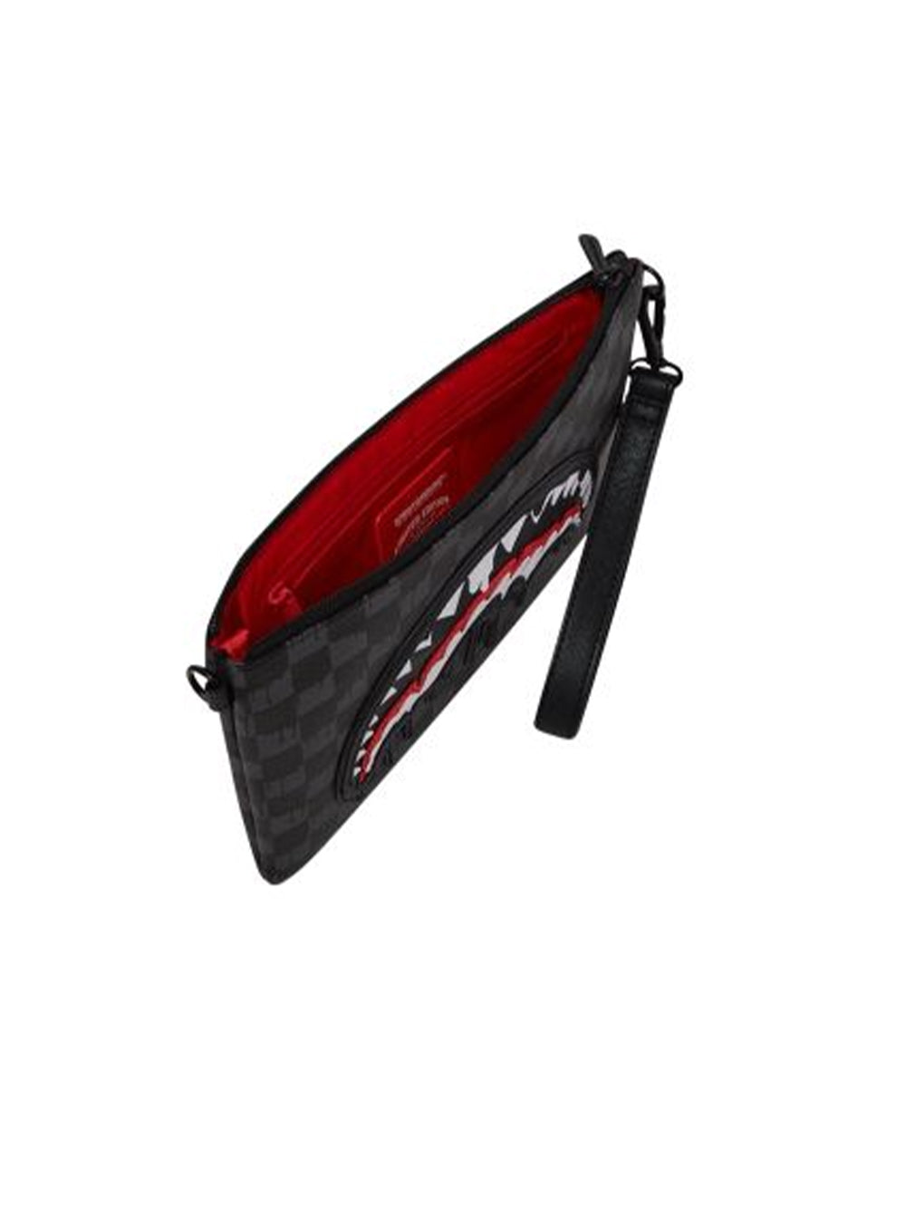 Pochette Dripping Sharks In Paris Sprayground Unisex - Nero