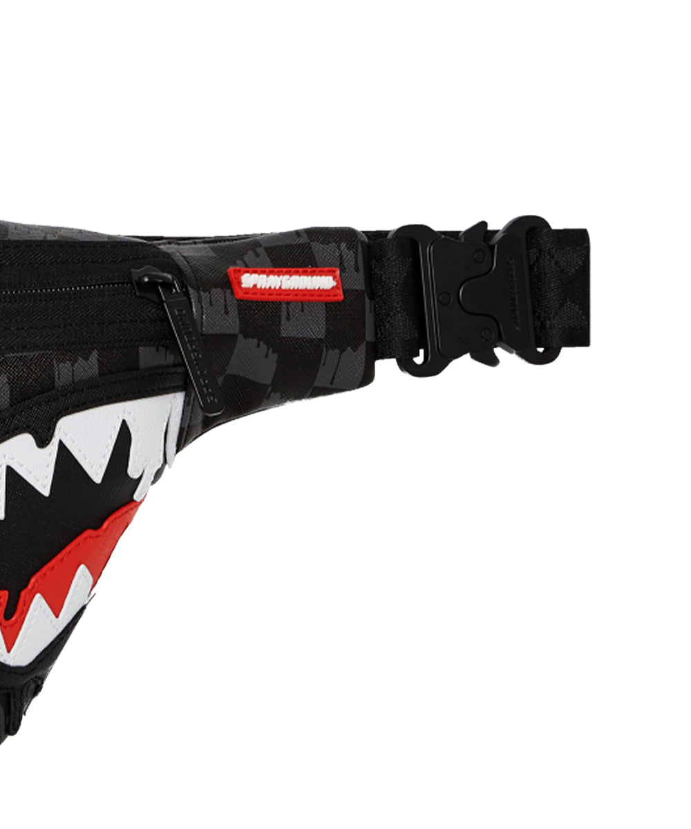 Marsupio Dripping Sharks In Paris SPRAYGROUND Unisex - Nero