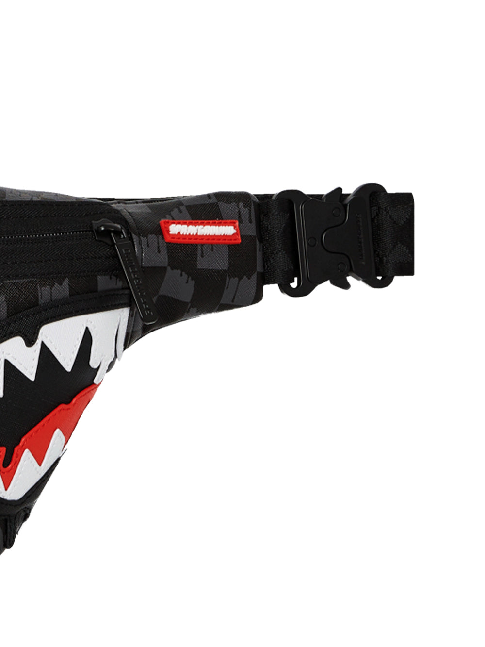 Marsupio Dripping Sharks In Paris SPRAYGROUND Unisex - Nero