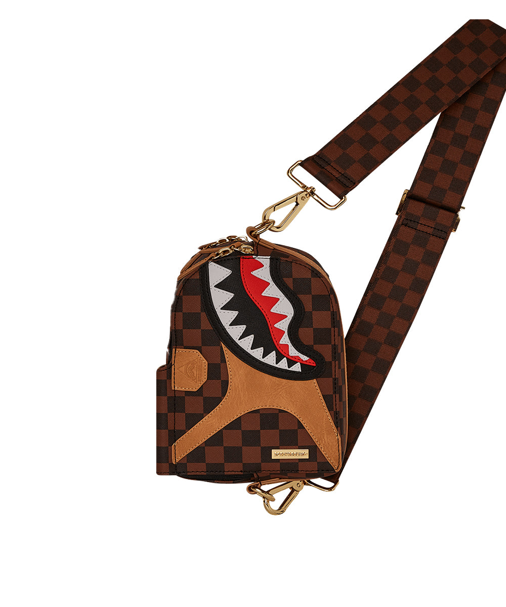 Tracolla Hennyville SPRAYGROUND Unisex - Marrone