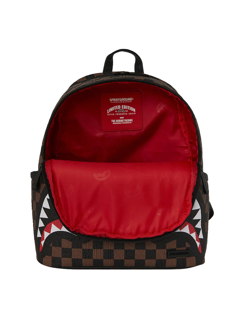 Zaino Check 2 Emboss Savage SPRAYGROUND Unisex - Marrone