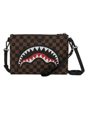 Tracolla Check 2 Emboss SPRAYGROUND Unisex - Marrone