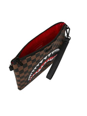 Tracolla Check 2 Emboss SPRAYGROUND Unisex - Marrone