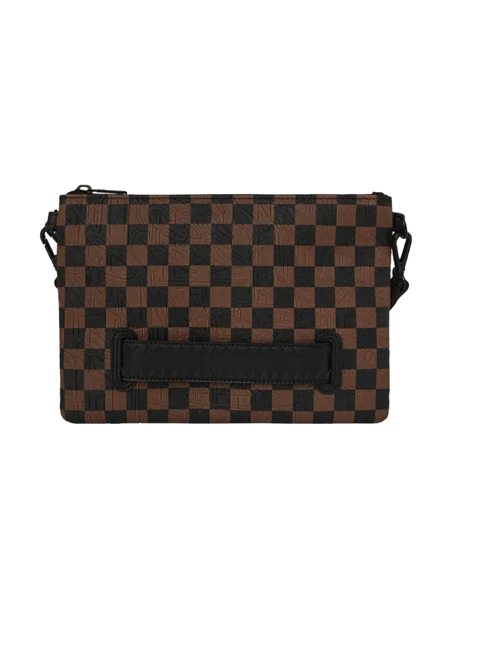 Tracolla Check 2 Emboss SPRAYGROUND Unisex - Marrone