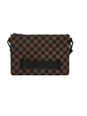 Tracolla Check 2 Emboss SPRAYGROUND Unisex - Marrone