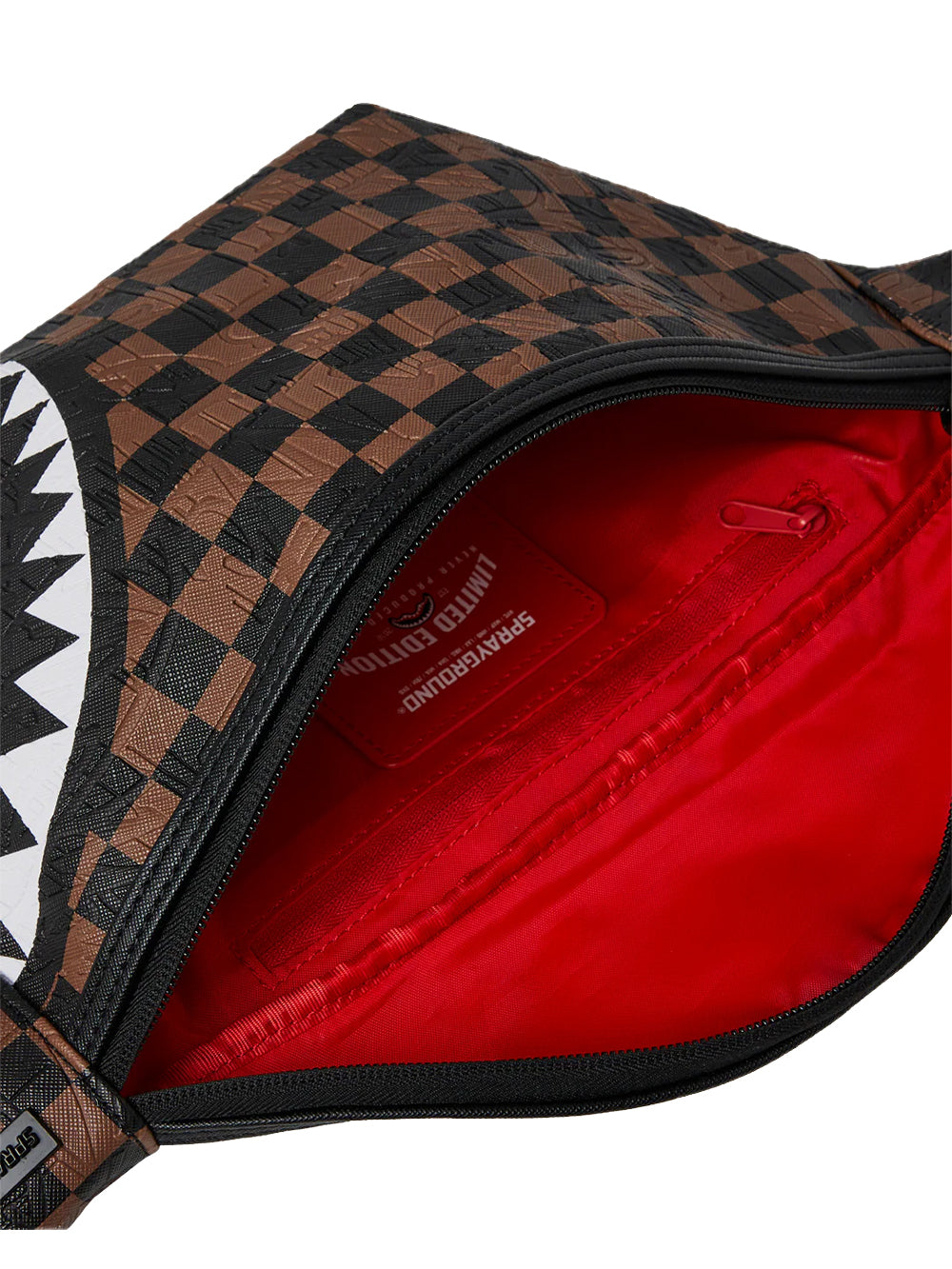 Marsupio Check 2 Emboss Savvy SPRAYGROUND Unisex - Marrone