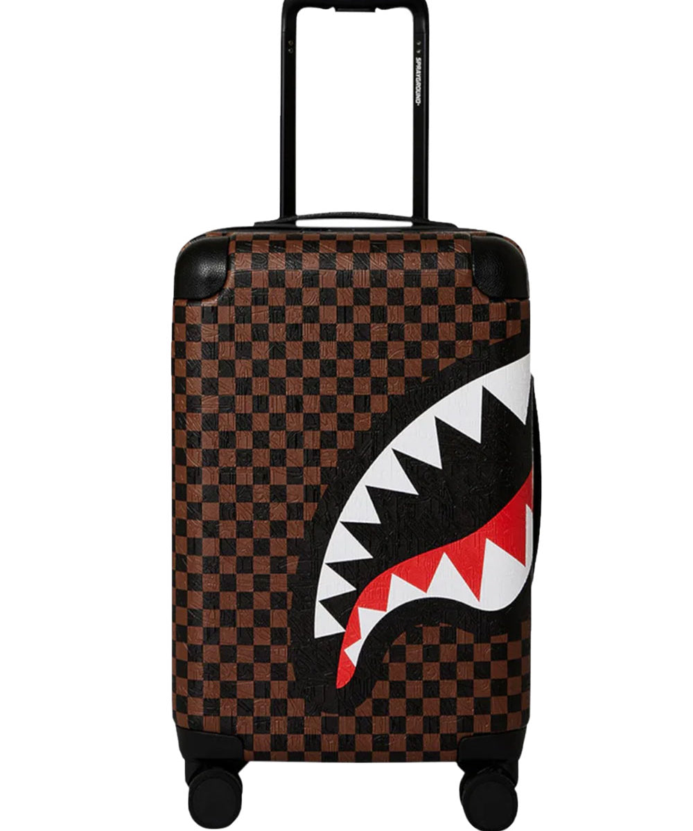 Trolley Check 2 Emboss Carry-On Luggage SPRAYGROUND Unisex - Marrone