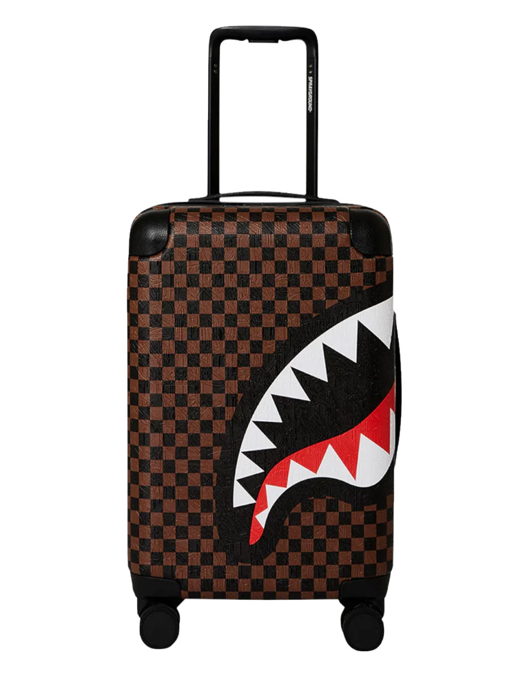 Trolley Check 2 Emboss Carry-On Luggage SPRAYGROUND Unisex - Marrone