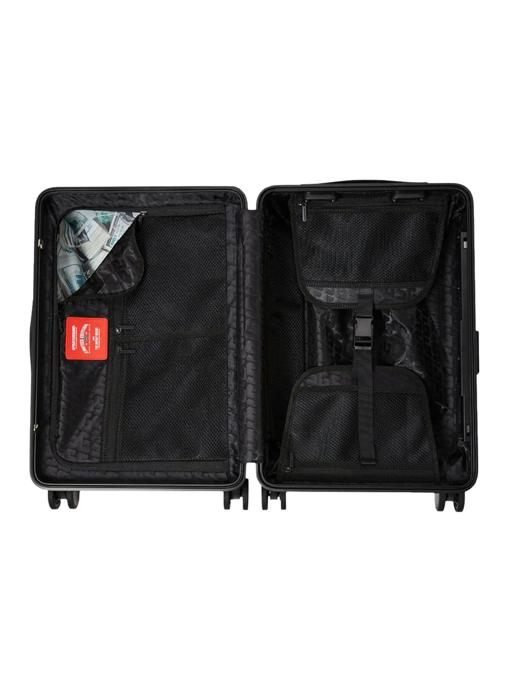 Trolley Check 2 Emboss Carry-On Luggage SPRAYGROUND Unisex - Marrone
