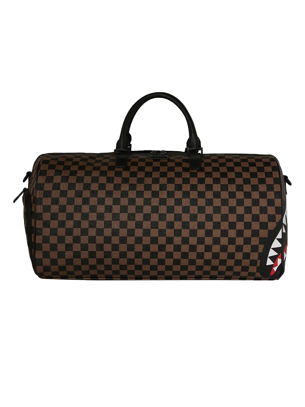 Borsone Check 2 Emboss SPRAYGROUND Unisex - Marrone