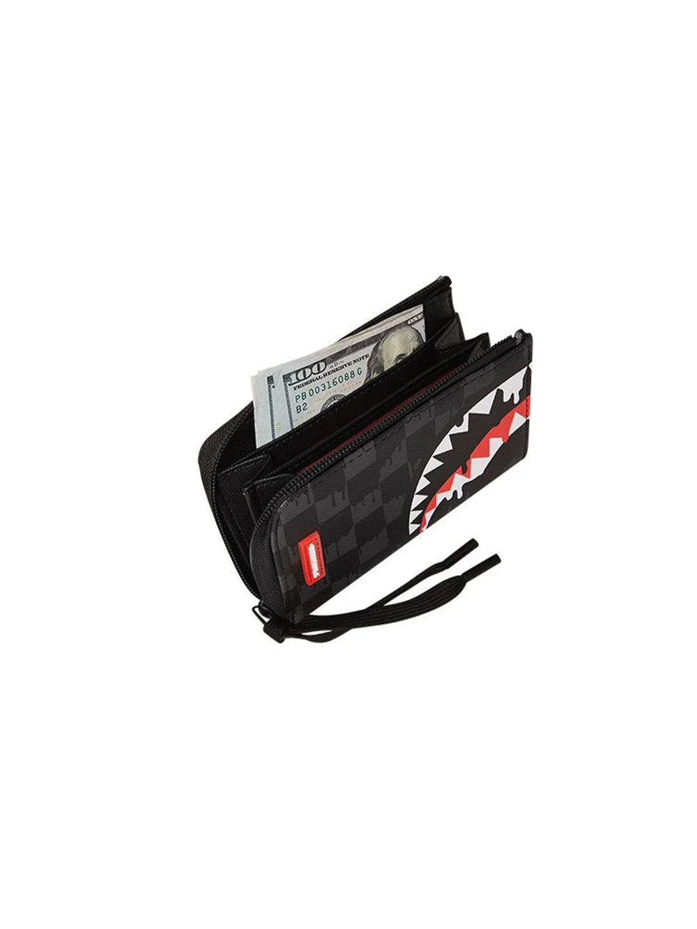 Portafoglio Dripping Sharks In Paris SPRAYGROUND Unisex - Nero