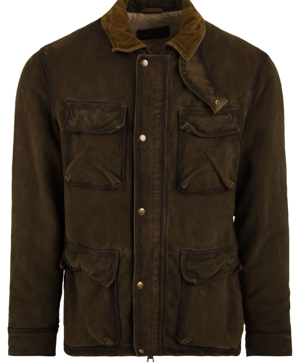 Giubbotto Calgary THE JACK LEATHERS Uomo - Verde