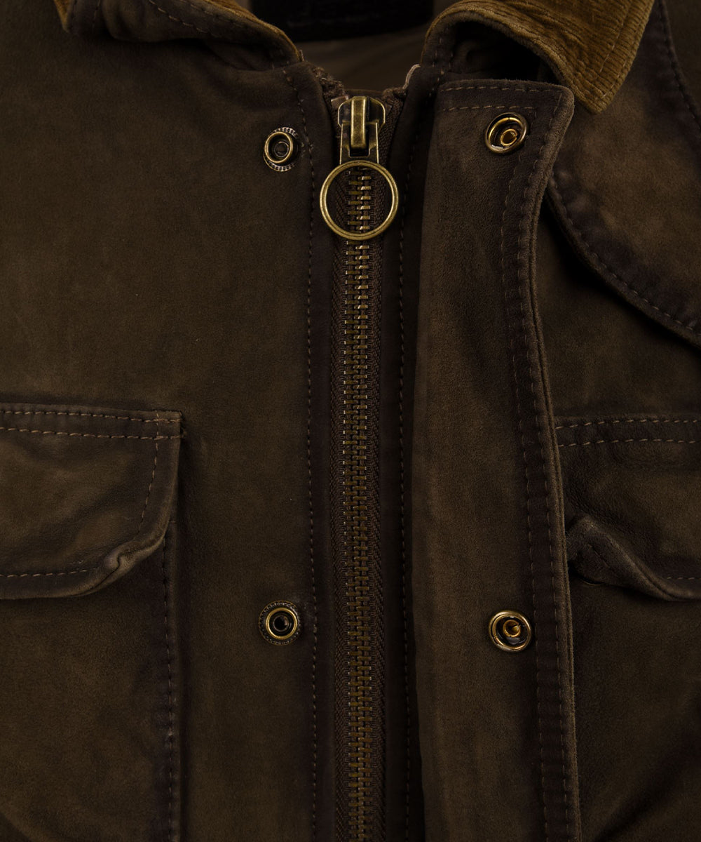 Giubbotto Calgary THE JACK LEATHERS Uomo - Verde