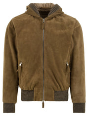 Giubbotto Jonathan Suede THE JACK LEATHERS Uomo - Beige