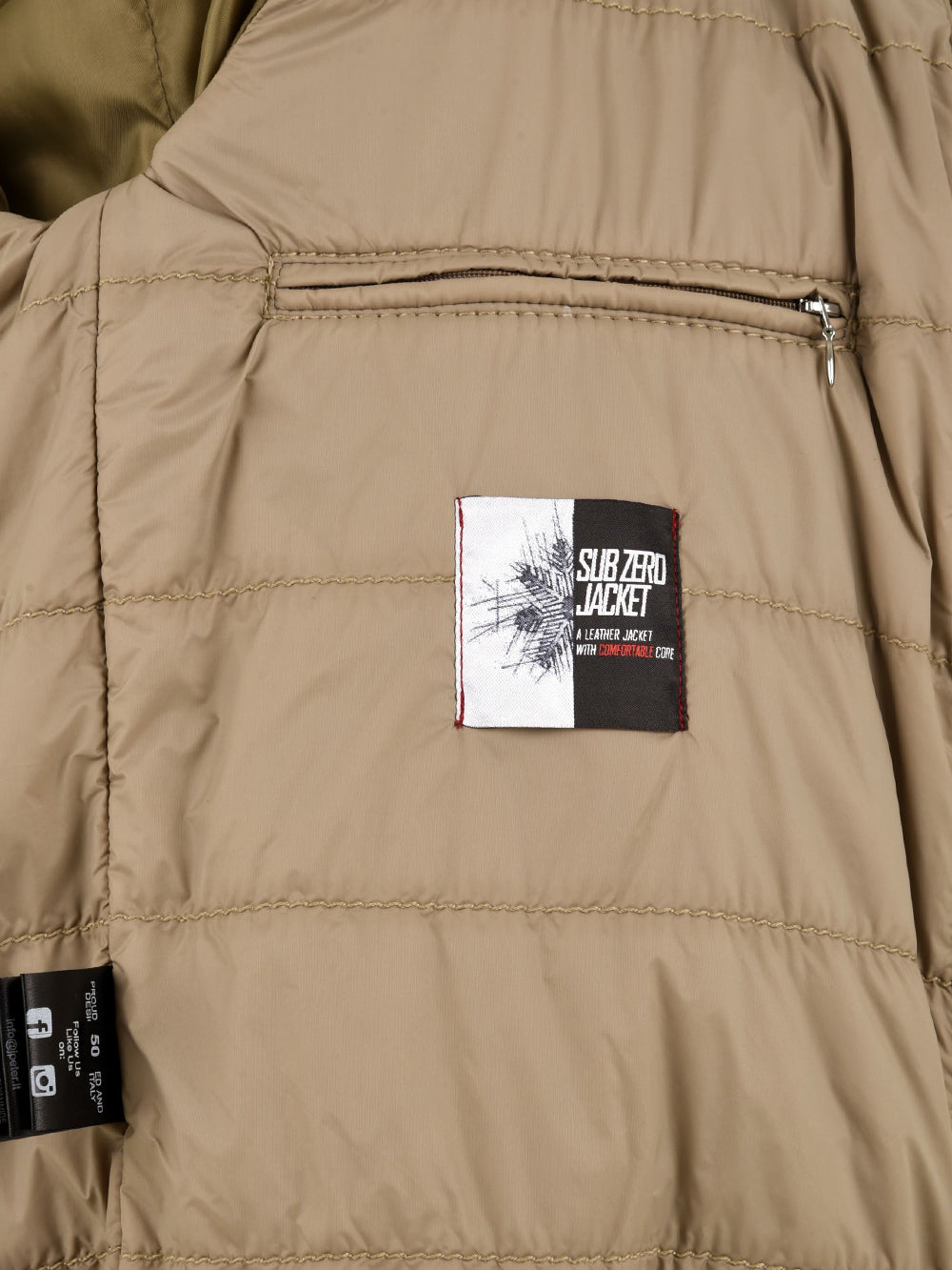 Giubbotto Jonathan Suede THE JACK LEATHERS Uomo - Beige