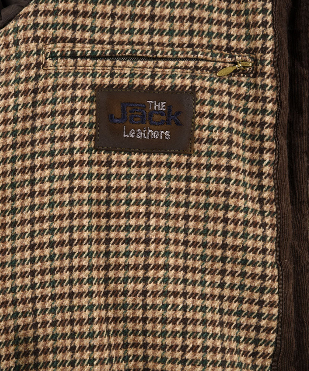 Giubbotto Ottaviano Burned Suede THE JACK LEATHERS Uomo - Verde