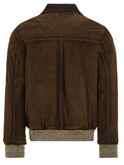 Giubbotto Ottaviano Burned Suede THE JACK LEATHERS Uomo - Verde