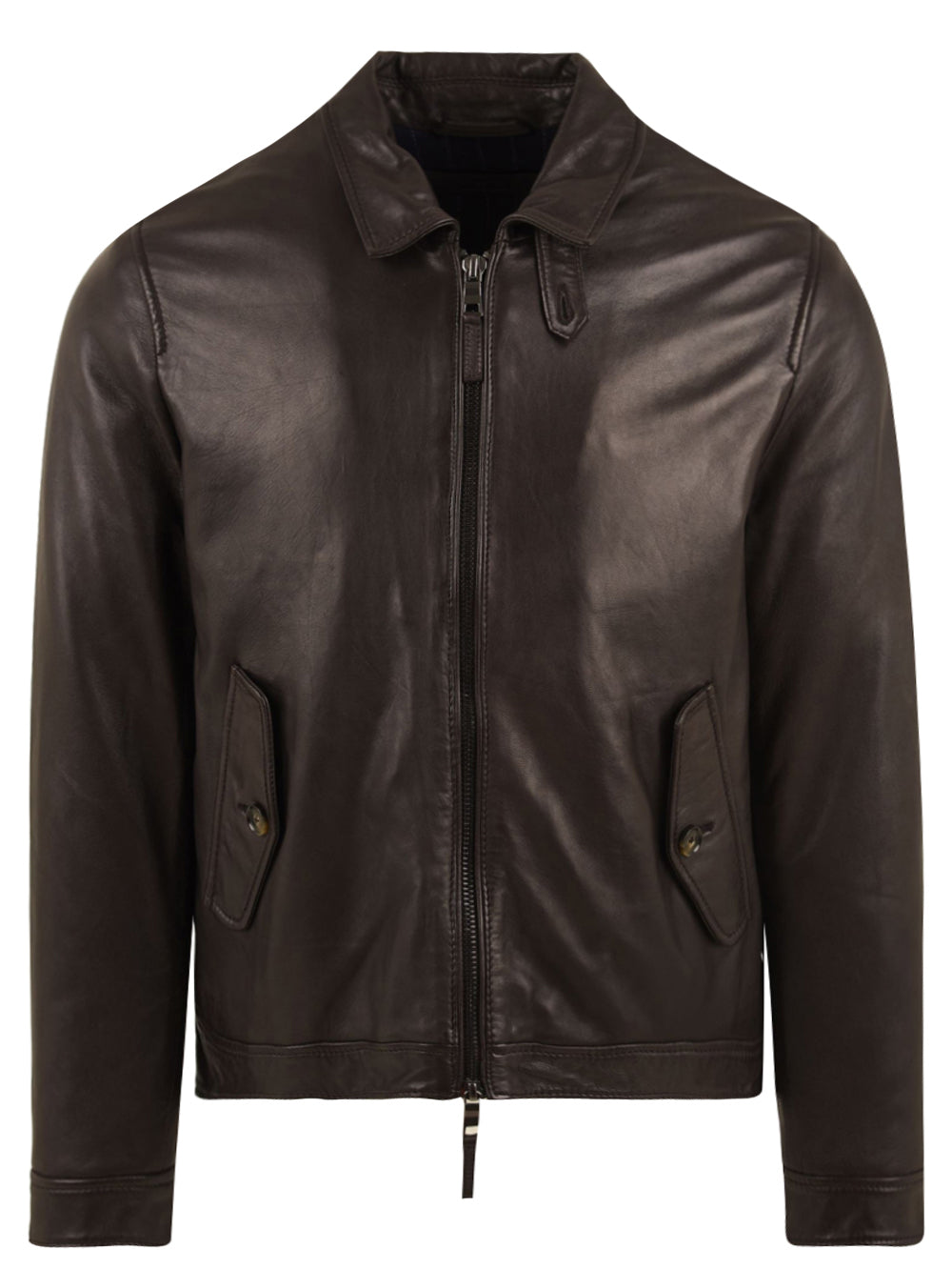 Giubbotto Quercia Vegetable Tanning THE JACK LEATHERS Uomo - Marrone