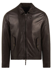 Giubbotto Quercia Vegetable Tanning THE JACK LEATHERS Uomo - Marrone