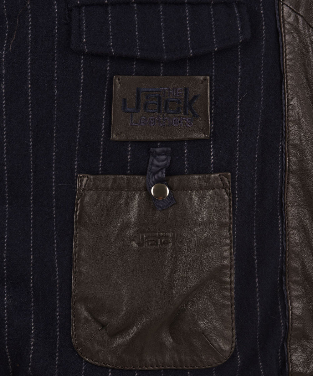 Giubbotto Quercia Vegetable Tanning THE JACK LEATHERS Uomo - Marrone