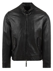 Giubbotto Quercia Vegetable Tanning THE JACK LEATHERS Uomo - Nero