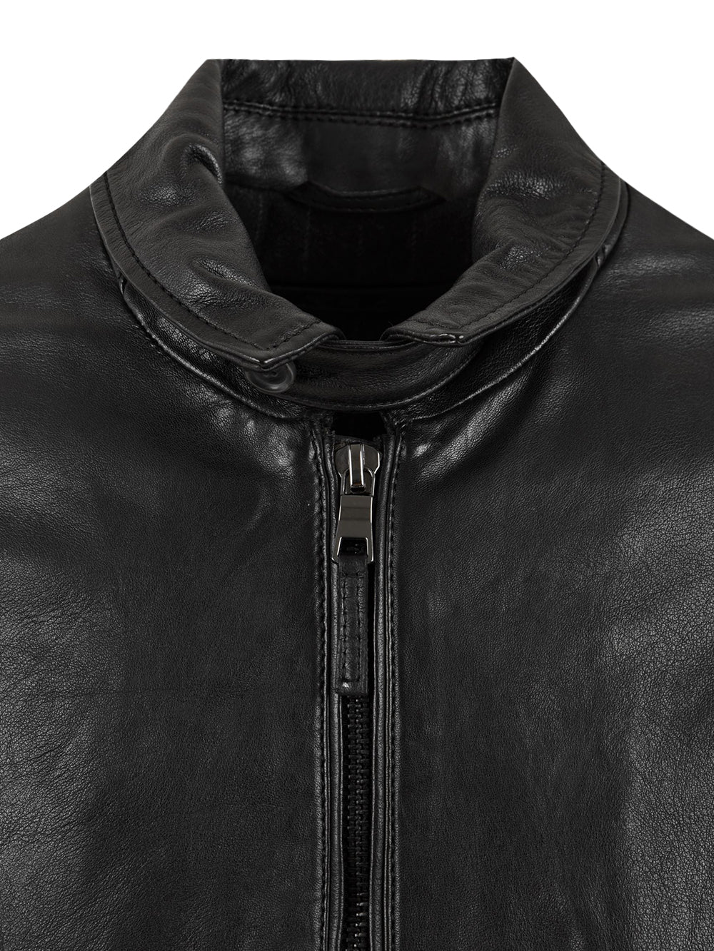 Giubbotto Quercia Vegetable Tanning THE JACK LEATHERS Uomo - Nero