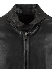 Giubbotto Quercia Vegetable Tanning THE JACK LEATHERS Uomo - Nero